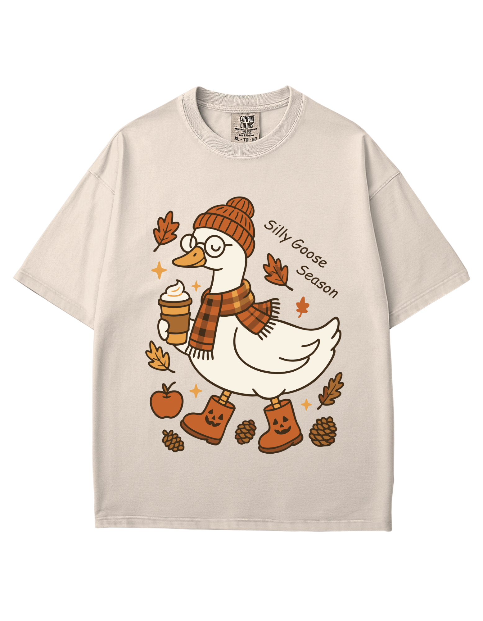 Autumn Silly Goose Season Tee