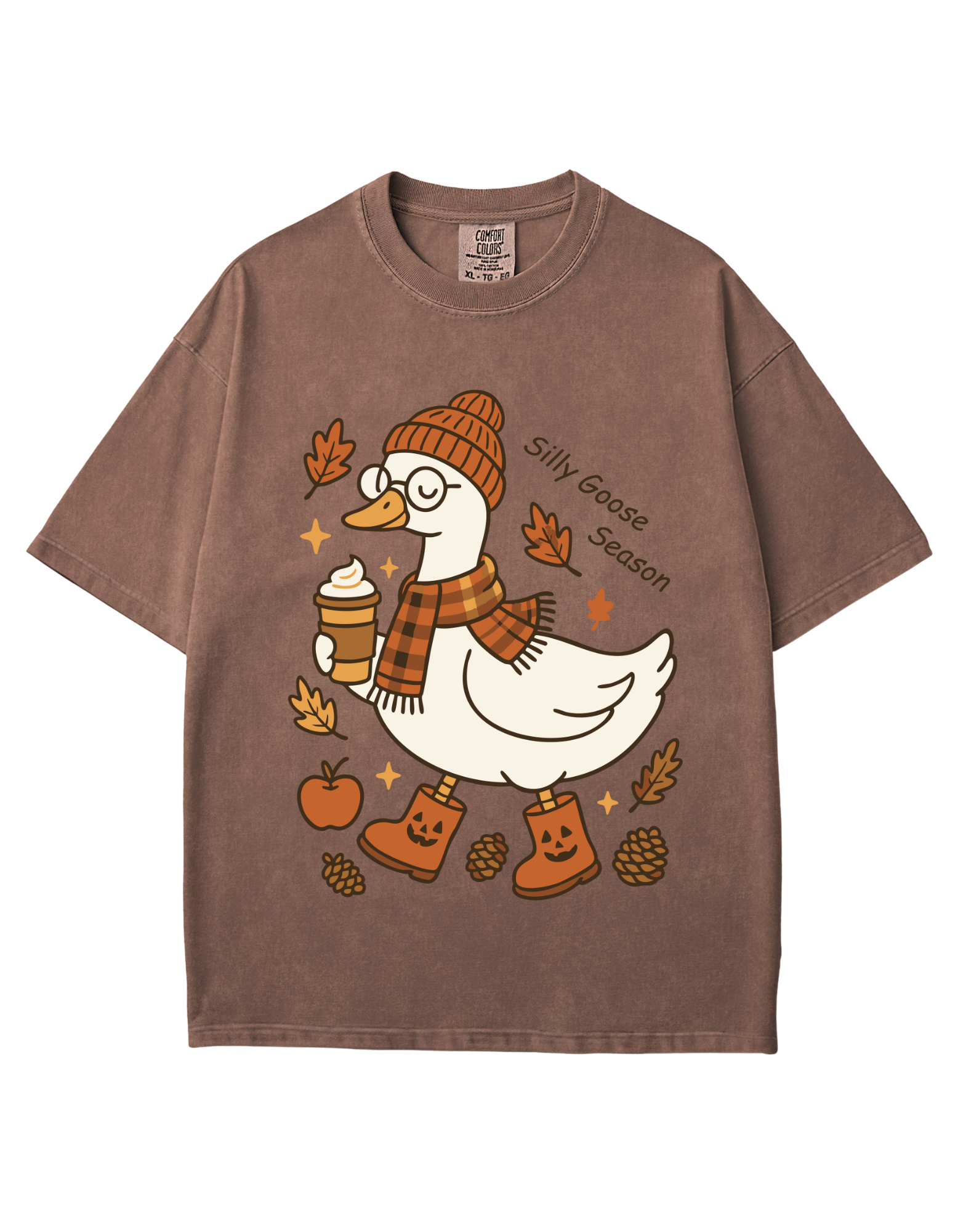 Autumn Silly Goose Season Tee