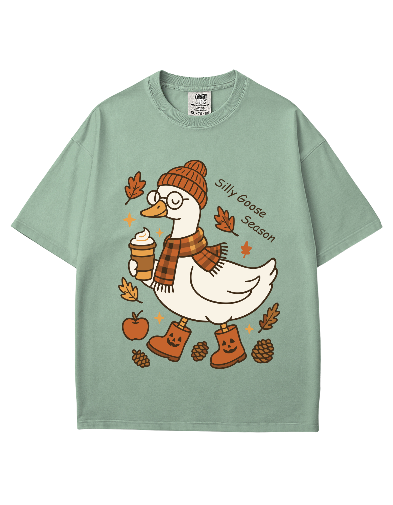 Autumn Silly Goose Season Tee