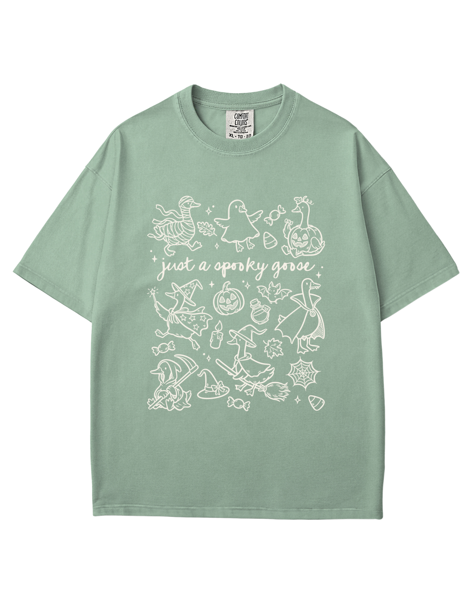 Just A Spooky Goose Icon Tee (cream)