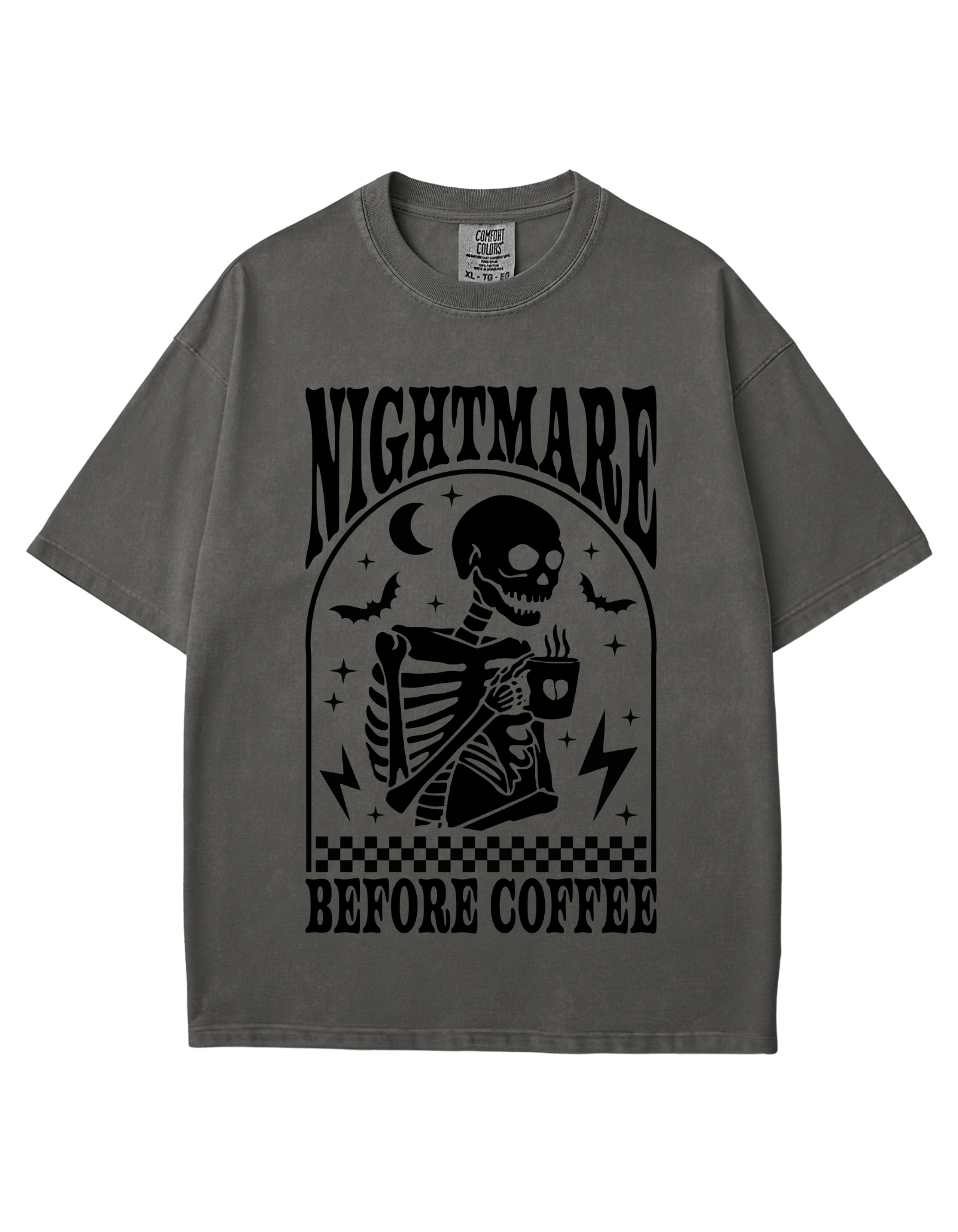 Nightmare Before Coffee Tee