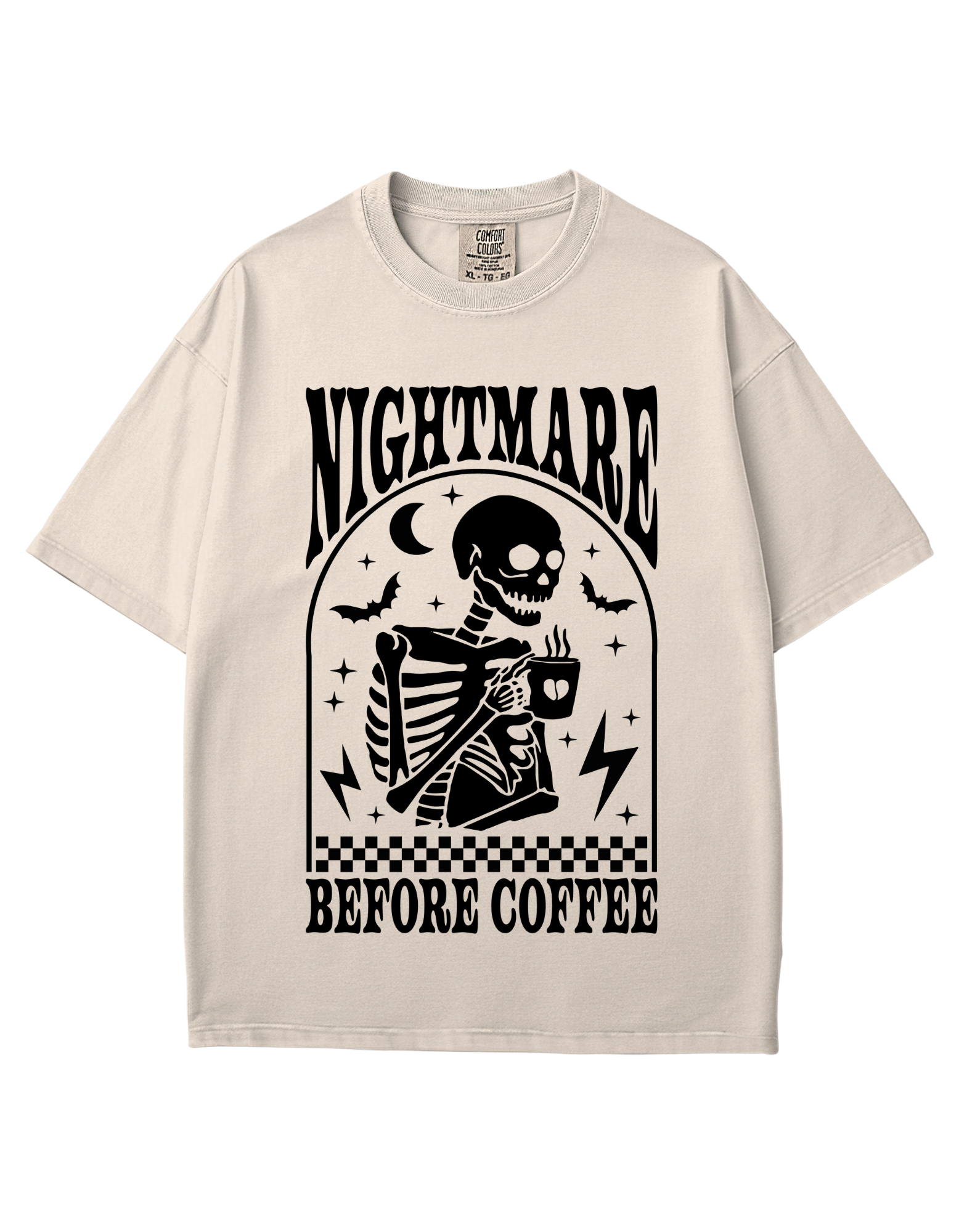 Nightmare Before Coffee Tee