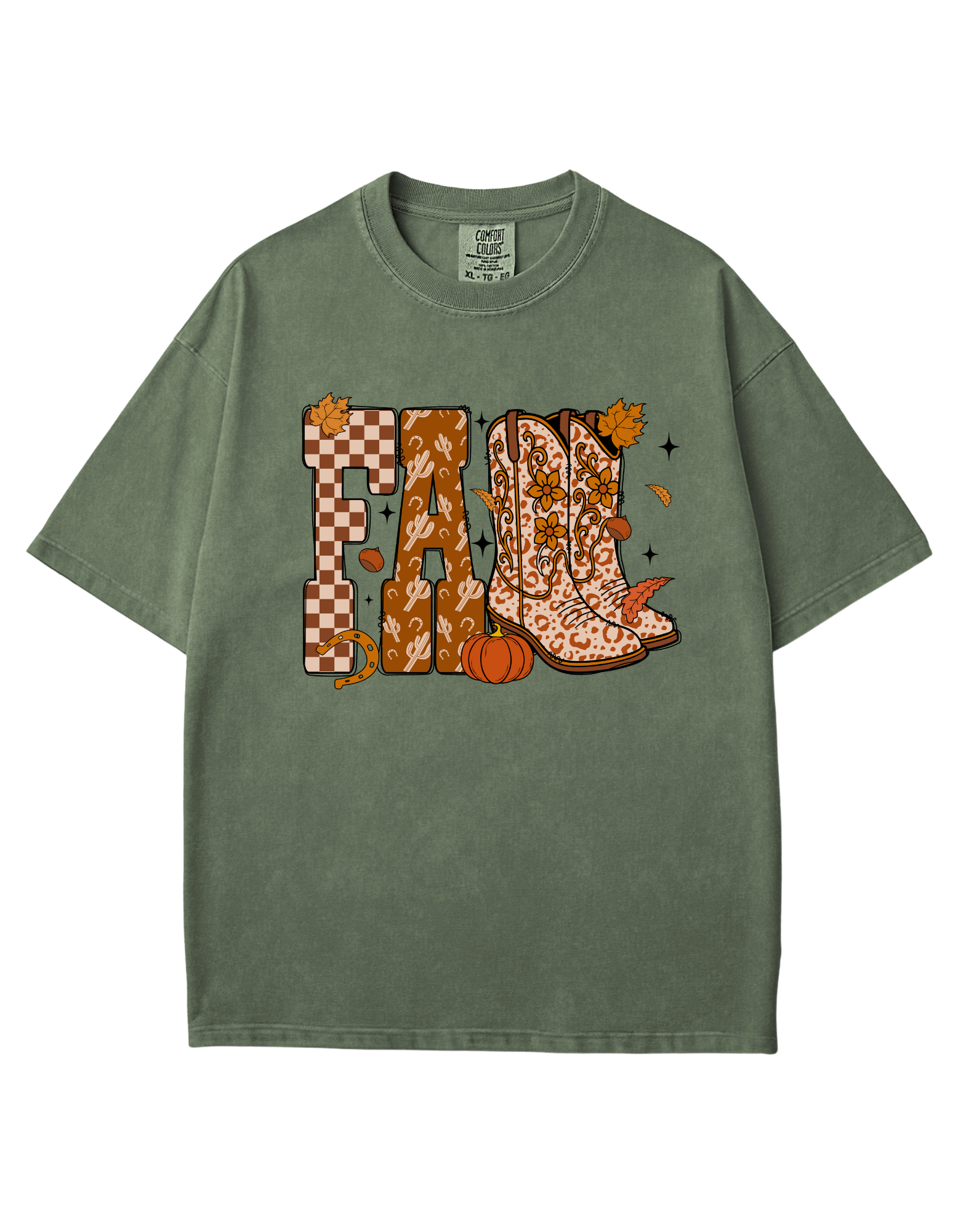 Fall Western Tee