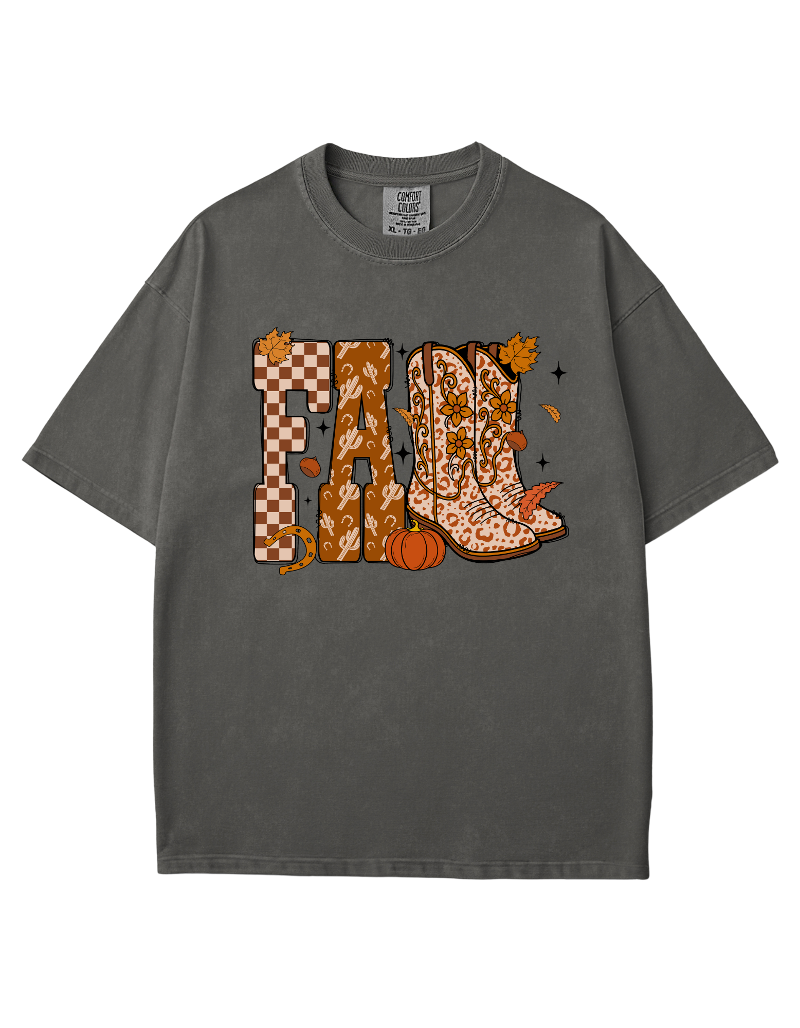 Fall Western Tee