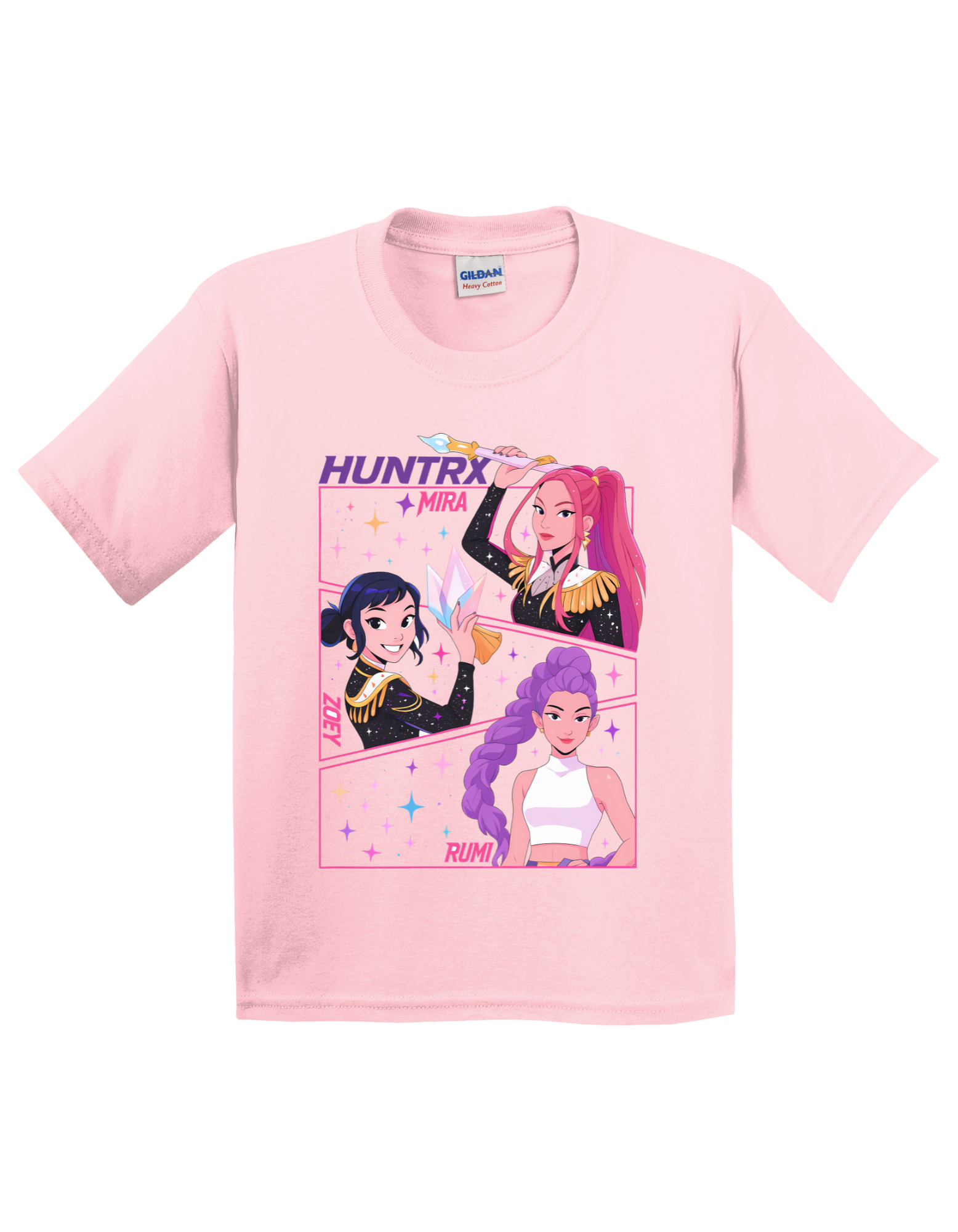 Huntrx KPop Kids Tee (pink)