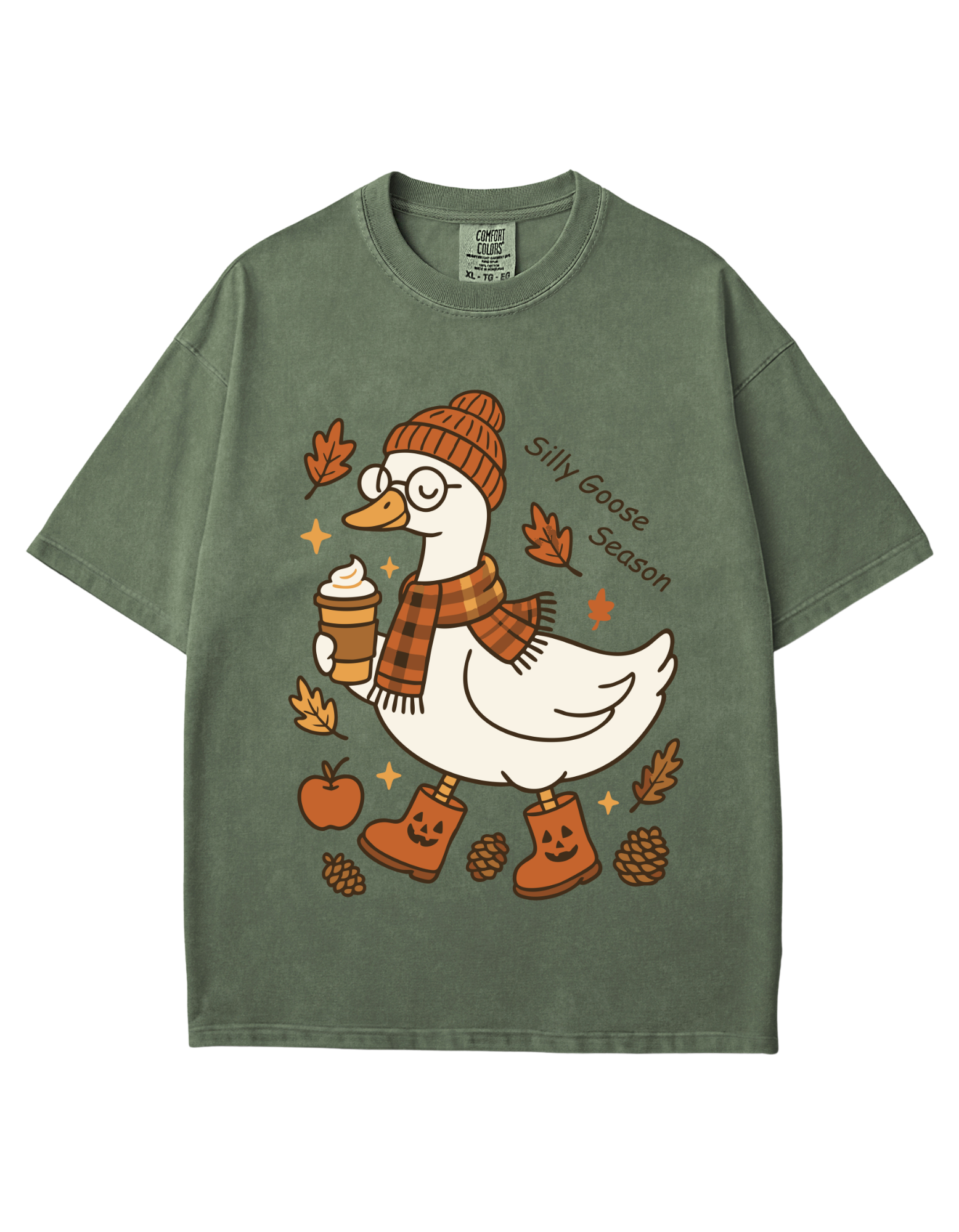 Autumn Silly Goose Season Tee