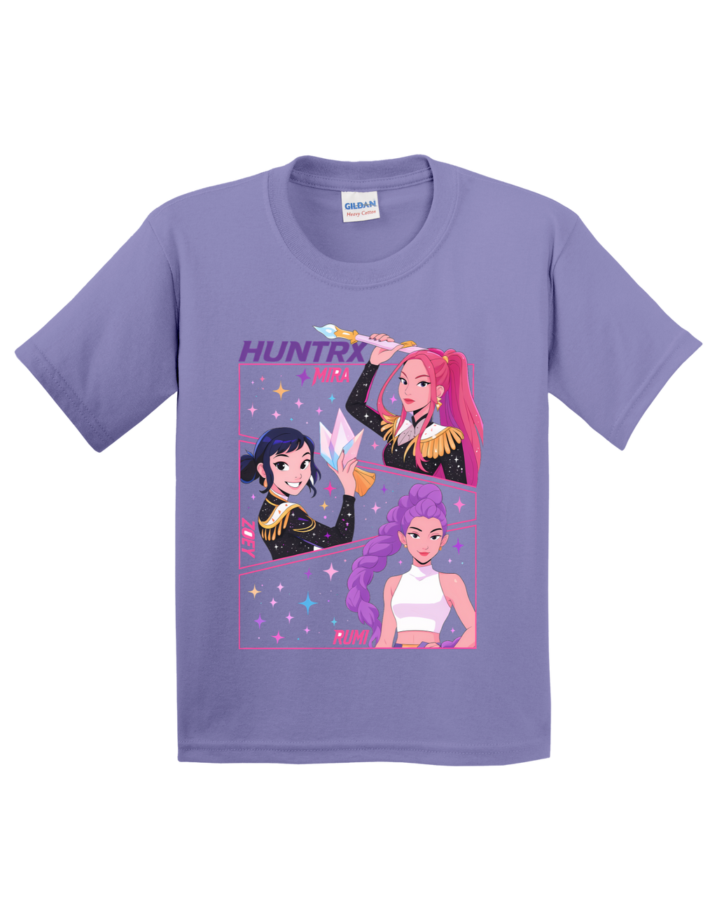 Huntrx KPop Kids Tee (pink)