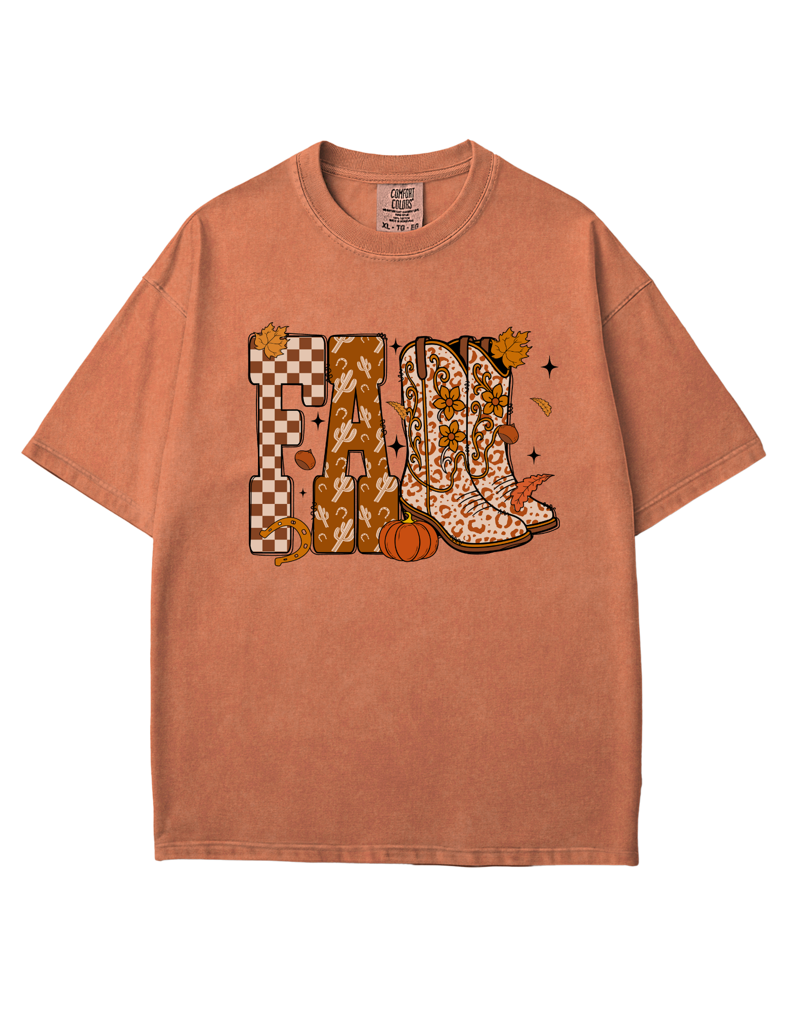 Fall Western Tee