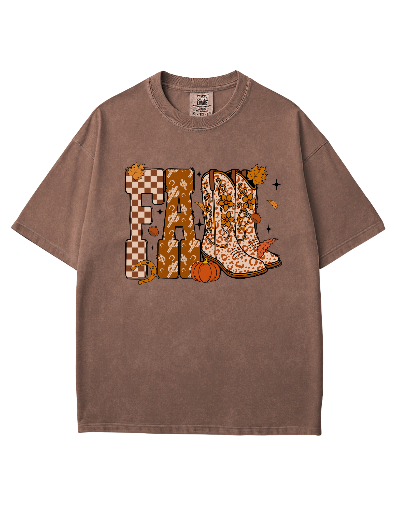 Fall Western Tee
