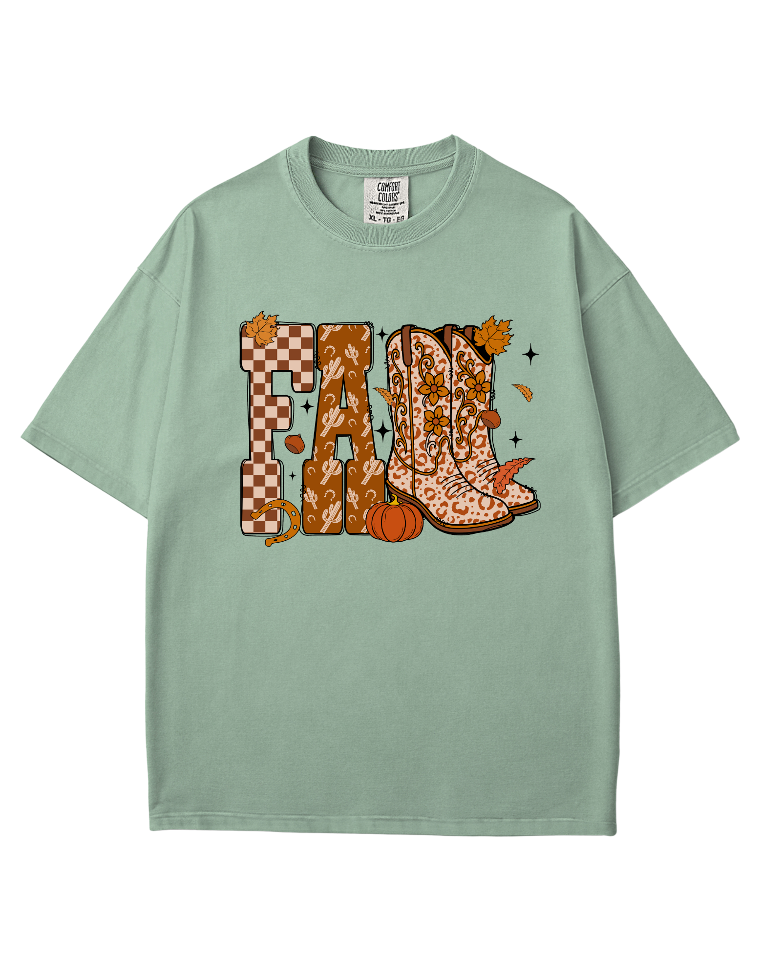 Fall Western Tee